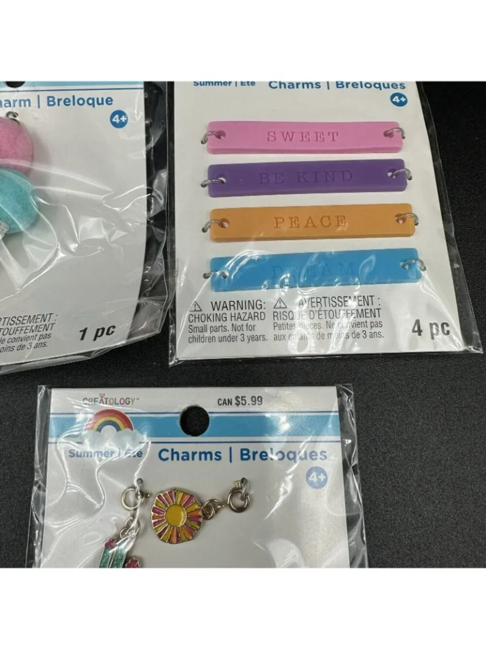 Charms Lot for Bracelets Kids DIY Jewelry Dangle Lobster Clasp Flamingo Unicorn
